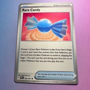 rare candy - 089/091 (common) — pokemon: paldean fates